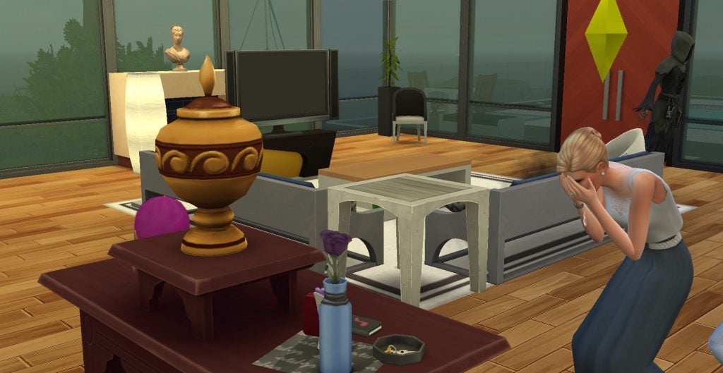 Sims 4 Grief System, Life and Death- Mourning at Urn