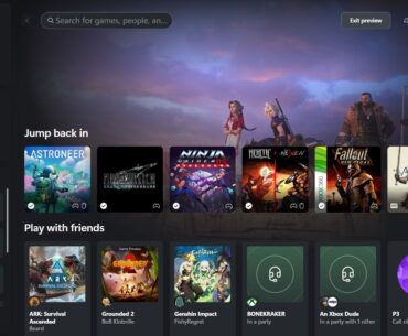 Xbox Cloud Gaming dashboard in 2026