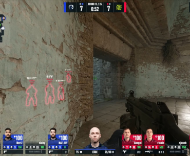 ELiGE UMP Ace against NiP on map 3