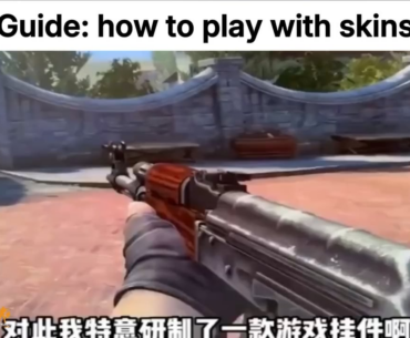 I’ll finally have expensive skins like the Chinese players