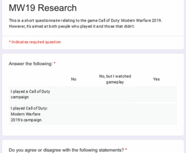 [MWR] Help us with our college course!