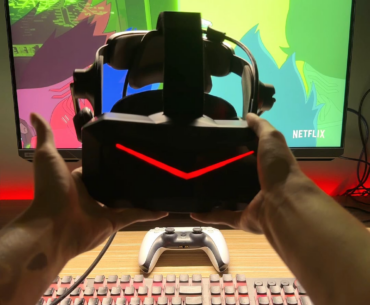 Playing the Cyberpunk VR mod one final time before it gets shut down