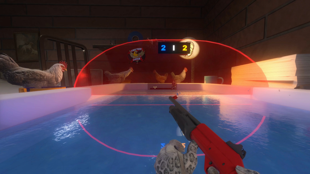 Community map maker Lillykyu made air hockey in CS2