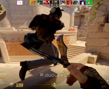 Duduck found a useful pixel boost on Anubis