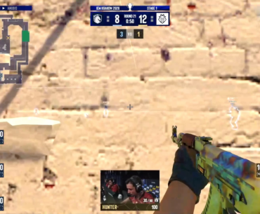 huNter clean 1v3 clutch to win the map against Liquid