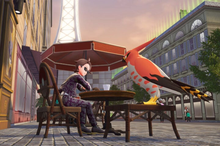 Pokemon Legends Z-A screenshot cafe
