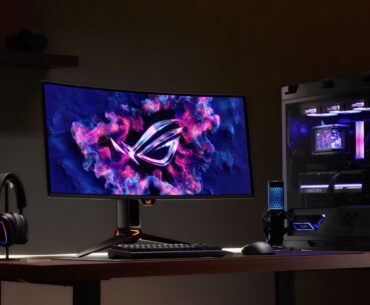 Asus’s new OLED gaming monitors will have sharper text and more accurate colors