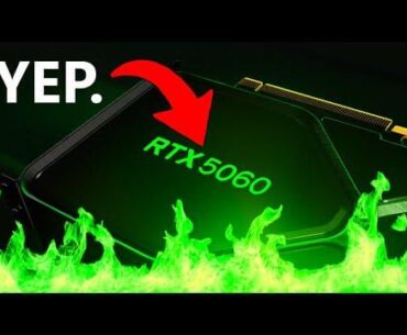 [Moore's Law is Dead]  Nvidia RTX 5060 Production Cut Leak: 50 Series Effectively On Hold