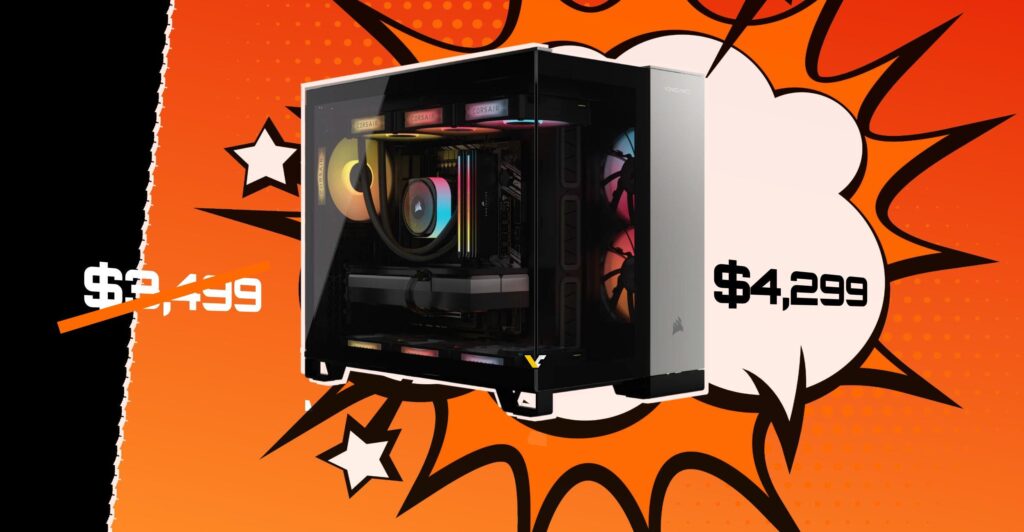 Corsair cancels users $3499 PC order, then raises the price by $800