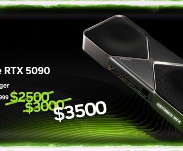 NVIDIA GeForce RTX 5090 prices already pushing toward $4,000