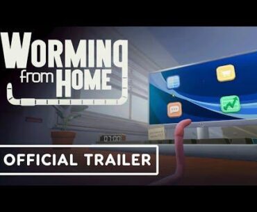 My friend, who is definitely not an earth worm pretending to be a human, is making a game about his experience working from home