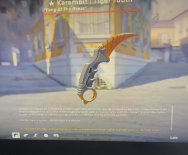 Trade for fn karambit lore