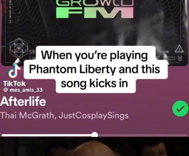 What are your thoughts on the song Afterlife?