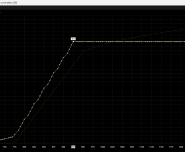 How to Tilt the curve instead of bring the whole curve up when undervolting?
