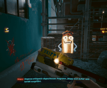 This is my first time doing actually all side quests and I just found skippy. I love him.