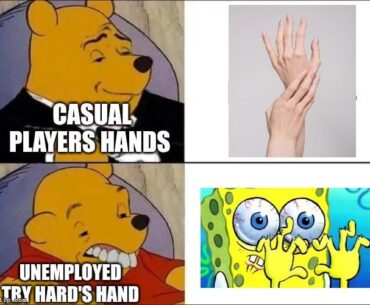 I swear to God, the unemployed players got busted joints with all the crack head movement they do