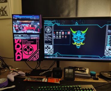 My thrifted and dumpster dived system
