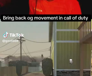 [COD] Do y’all want the old movement to come back in COD
