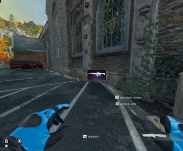 audio is bad, could not hear his teamate's footsteps at all