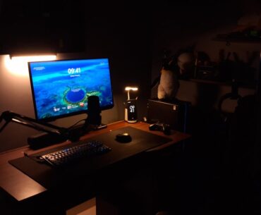 just cleaned up the setup (kb is placeholder while new one is coming)