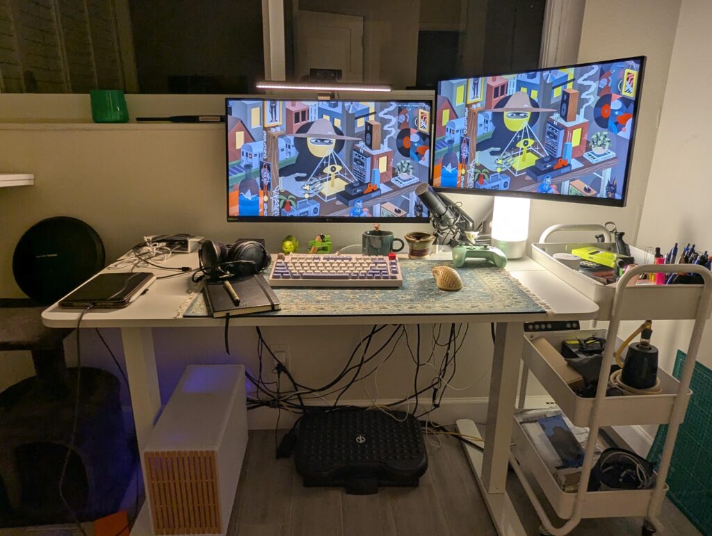 Design guidance for a clean functional work/game space
