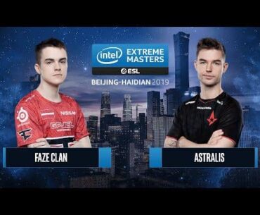 Casters mentioned 100 Thieves in this match between Prime Astralis & Faze Clan from 2019, featuring 3 members of the current 100T roster.