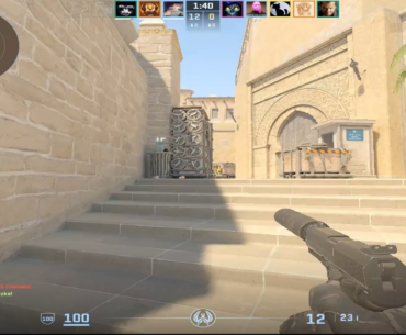 whole team hype after clutch (shaky aim)