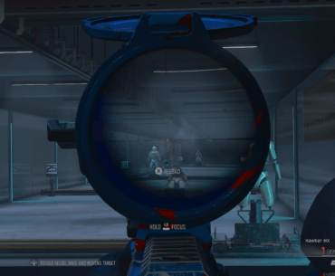 Need Help - Sniper Reticle Optic Causes Screen Tearing