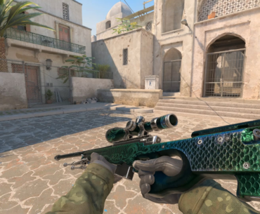 AWP | Bahamut's depths V2 (silver trim)