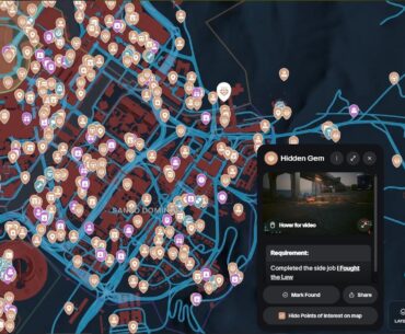 🎉 Celebrating 5 Years of Cyberpunk 2077 with an Updated Interactive Map! 🎉