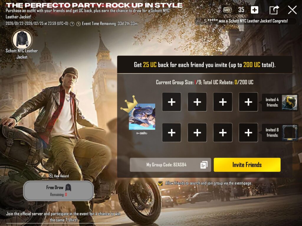 I am hosting the jacket team so if anyone wants to join then add me