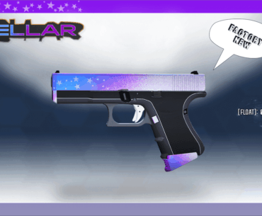 My first CS2 skin: Glock-18 | Stellar