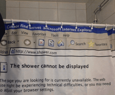 404 Shower Not Found!