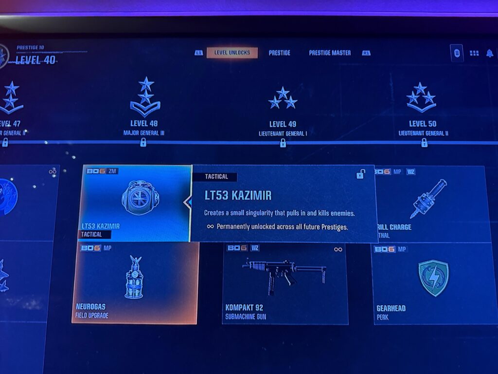 Permaunlocked Kazimirs in BO6, why aren't they unlocked in BO7?
