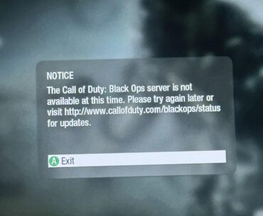 [BO] Black Ops 1 Servers Down?