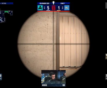 woxic 1v2 retake as GamerLegion fumble the round