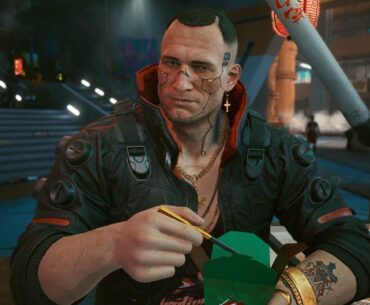 He's so cool!!! I'm so happy to have a companion I like since the beginning, can't wait to explore all of Night City with him :))