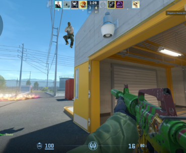 Saved by picking up a gun