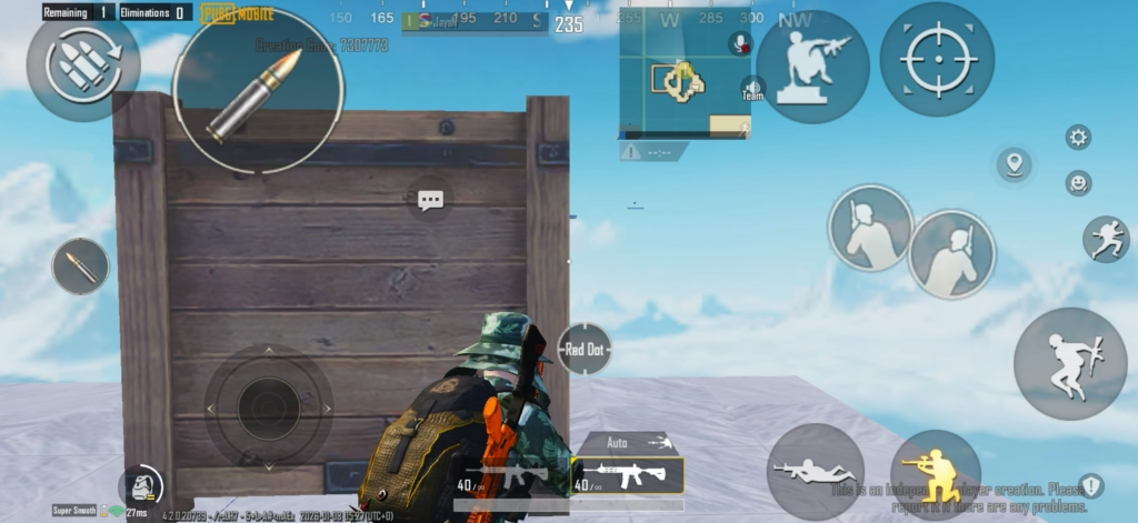 Why is my scope not opening on my crosshair ?