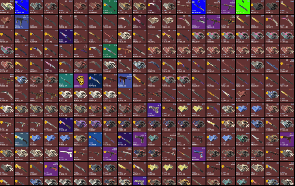Whale Hoarding Skins. Awaiting Some Offers Today :D