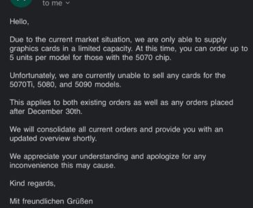 I’m a computer part seller in Europe. This is what my supplier sent me today