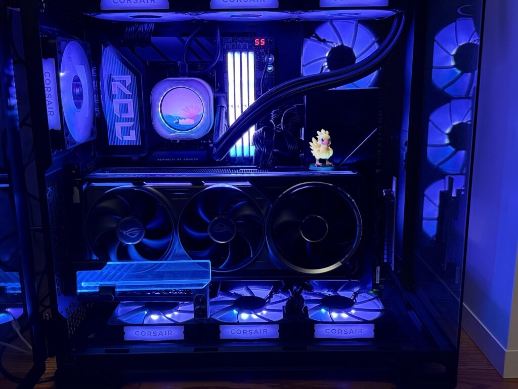 Chocobo approved: Astral RTX 5090 OC build