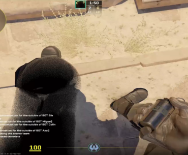 Accidently found this insta con smoke on anubis while playing