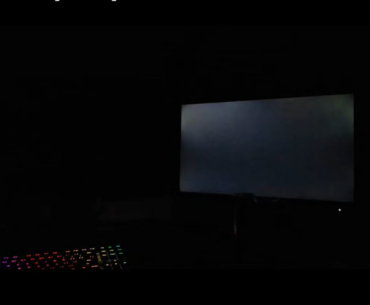 I just bought my first OLED after rocking old IPS. I just had to do this trend to see the difference haha