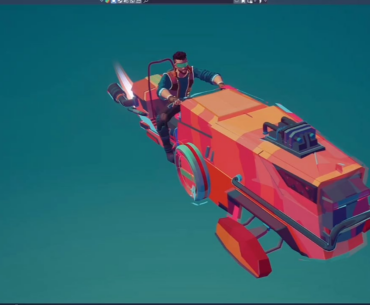 What will be the cyberpunk score of this 3D work?