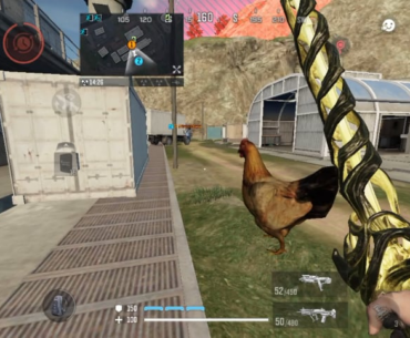 Someone on Reddit said I should hit these chickens to get legendary loot(they lied😭)