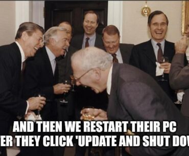 Why do you do this Windows?