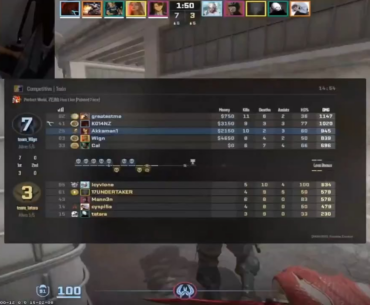 "They will fix it in CS3" - s1mple after finding the flash bug on Train