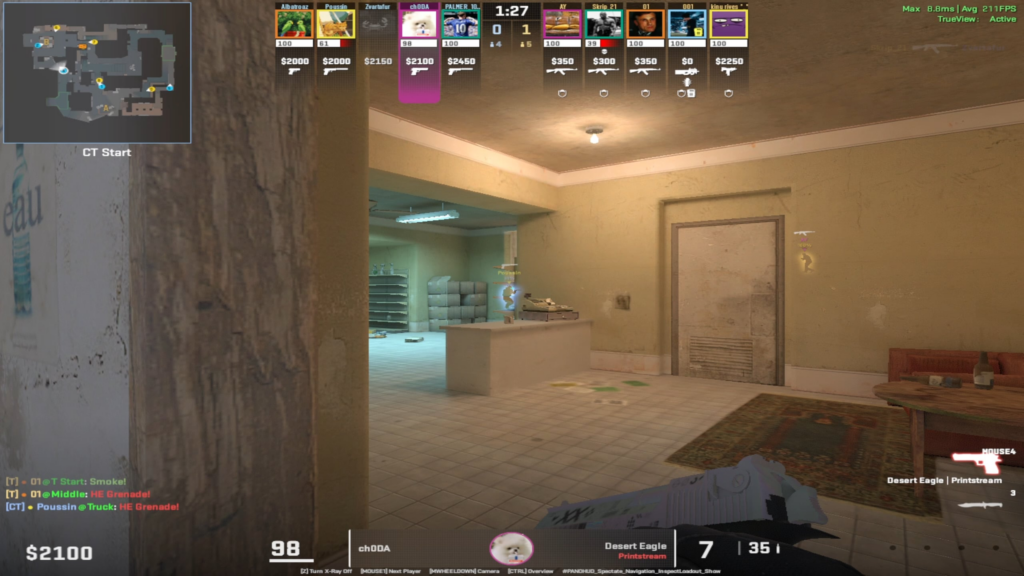One of my best plays ever (1v5 ace on an eco)