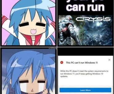 it's never enough for windows 11